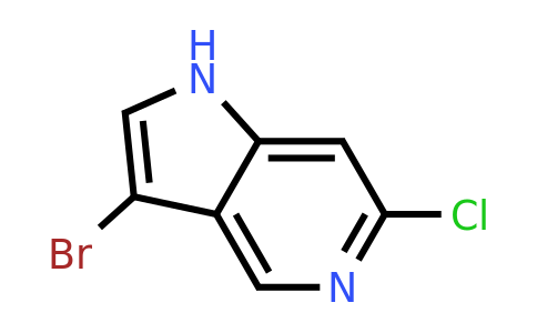 CAS 1000341-61-6 | 3-Bromo-6-chloro-5-azaindole