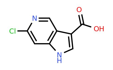 CAS 1000341-67-2 | 6-chloro-1H-pyrrolo[3,2-c]pyridine-3-carboxylic acid
