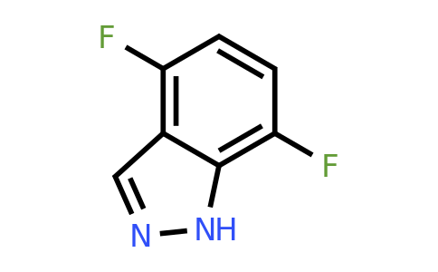 CAS 1000341-68-3 | 4,7-Difluoro-1H-indazole