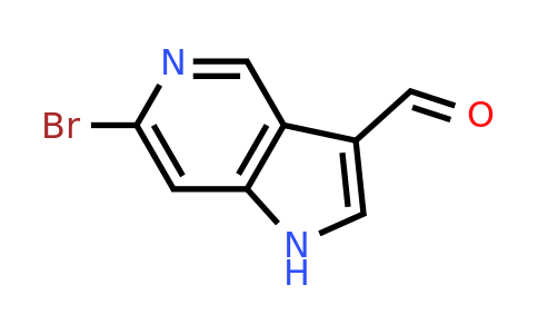 CAS 1000341-75-2 | 6-bromo-1H-pyrrolo[3,2-c]pyridine-3-carbaldehyde