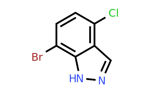CAS 1000341-88-7 | 7-Bromo-4-chloro-1H-indazole