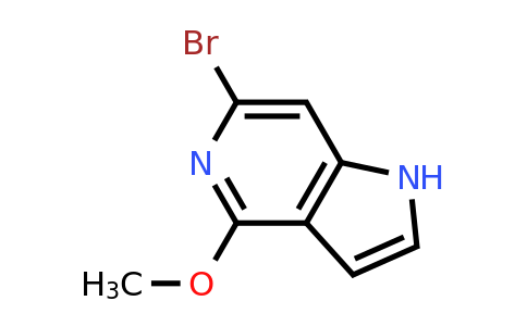 CAS 1000342-81-3 | 6-Bromo-4-methoxy-1H-pyrrolo[3,2-c]pyridine