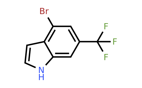 CAS 1000342-93-7 | 4-bromo-6-(trifluoromethyl)-1H-indole