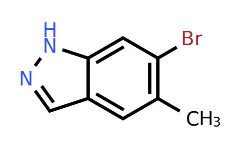 CAS 1000343-69-0 | 6-Bromo-5-methyl-1H-indazole