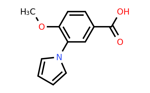 CAS 1000356-65-9 | 4-Methoxy-3-(1H-pyrrol-1-yl)benzoic acid