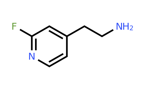 CAS 1000506-11-5 | 2-(2-Fluoropyridin-4-YL)ethan-1-amine