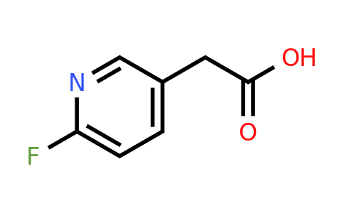 CAS 1000516-02-8 | 2-(6-Fluoropyridin-3-YL)acetic acid