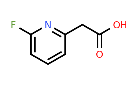 CAS 1000517-25-8 | 2-(6-fluoropyridin-2-yl)acetic acid