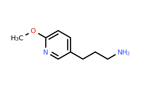 CAS 1000521-37-8 | 3-(6-Methoxy-pyridin-3-YL)-propylamine