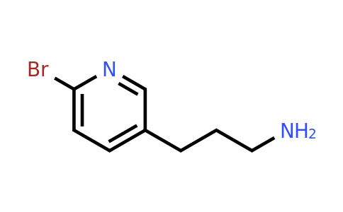 CAS 1000522-49-5 | 3-(6-Bromopyridin-3-YL)propan-1-amine