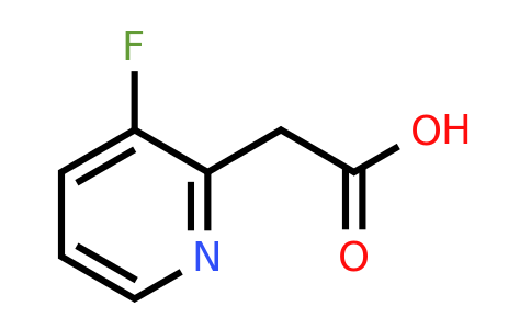 CAS 1000524-32-2 | 2-(3-Fluoropyridin-2-YL)acetic acid