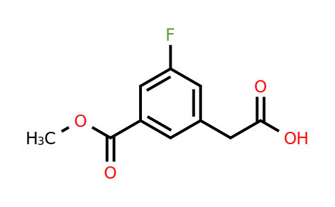 CAS 1000524-91-3 | [3-Fluoro-5-(methoxycarbonyl)phenyl]acetic acid