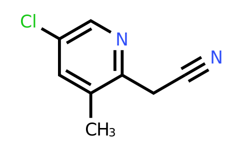 CAS 1000527-21-8 | (5-Chloro-3-methylpyridin-2-YL)acetonitrile