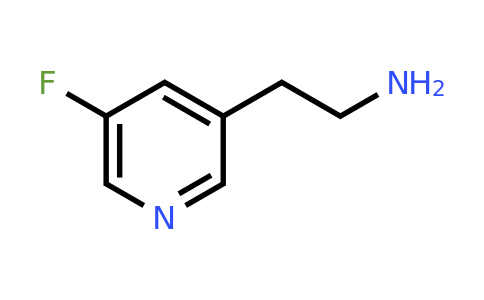 CAS 1000537-08-5 | 2-(5-Fluoro-pyridin-3-YL)-ethylamine