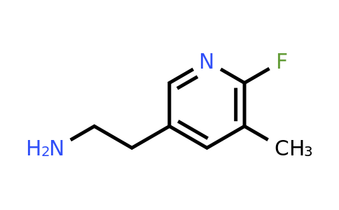 CAS 1000538-48-6 | 2-(6-Fluoro-5-methylpyridin-3-YL)ethan-1-amine
