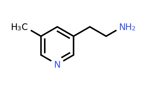 CAS 1000539-55-8 | 2-(5-Methyl-pyridin-3-YL)-ethylamine