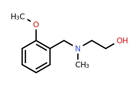 CAS 100054-98-6 | 2-((2-Methoxybenzyl)(methyl)amino)ethanol