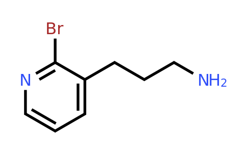 CAS 1000555-64-5 | 3-(2-Bromopyridin-3-YL)propan-1-amine
