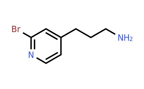 CAS 1000556-45-5 | 3-(2-Bromopyridin-4-YL)propan-1-amine