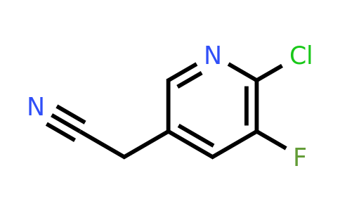 CAS 1000557-28-7 | 2-(6-chloro-5-fluoro-3-pyridyl)acetonitrile