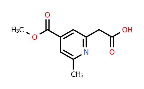 CAS 1000567-59-8 | [4-(Methoxycarbonyl)-6-methylpyridin-2-YL]acetic acid