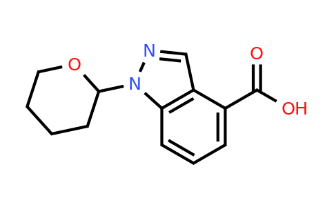 CAS 1000576-23-7 | 1-(tetrahydro-2H-pyran-2-yl)-1H-indazole-4-carboxylic acid