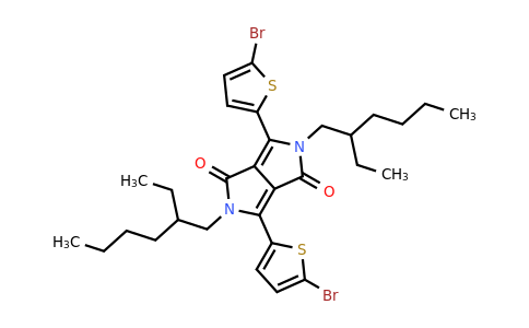3,6-Bis(5-bromothiophen-2-yl)-2,5-bis(2-ethylhexyl)pyrrolo[3,4-c]pyrrole-1,4(2H,5H)-dione