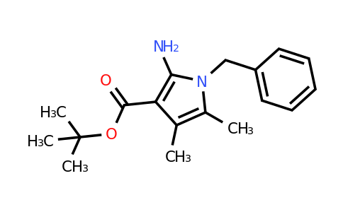 CAS 100066-79-3 | tert-Butyl 2-amino-1-benzyl-4,5-dimethyl-1H-pyrrole-3-carboxylate