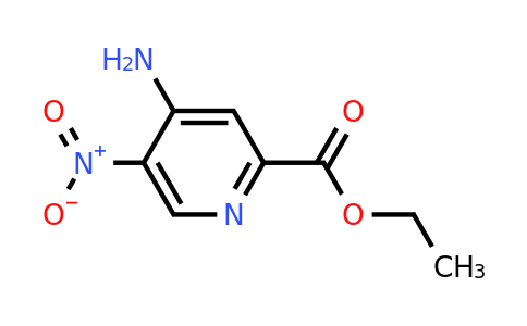 CAS 1000783-10-7 | 2-Pyridinecarboxylic acid, 4-amino-5-nitro-, ethyl ester