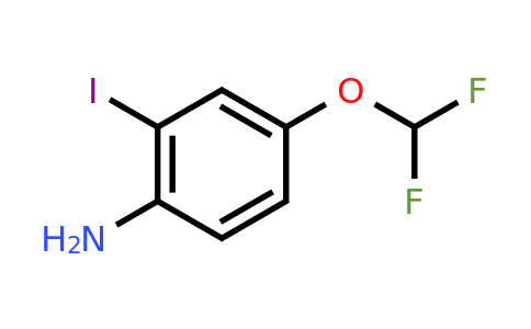 CAS 1000801-26-2 | 4-(Difluoromethoxy)-2-iodoaniline