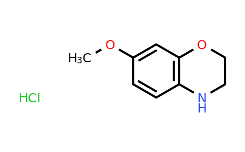 CAS 1000802-64-1 | 7-Methoxy-3,4-dihydro-2H-benzo[B][1,4]oxazine hydrochloride