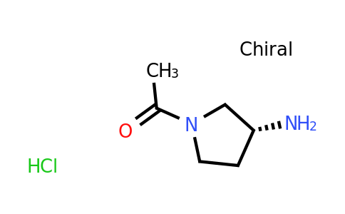 CAS 1000870-09-6 | 1-Acetyl-(3R)-3-pyrrolidinamine hydrochloride