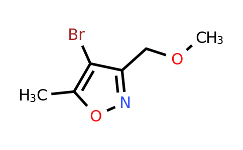 CAS 1000894-06-3 | 4-Bromo-3-(methoxymethyl)-5-methyl-1,2-oxazole