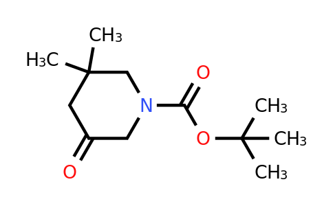 CAS 1000894-83-6 | tert-butyl 3,3-dimethyl-5-oxopiperidine-1-carboxylate