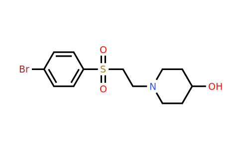 CAS 1000927-51-4 | 1-[2-(4-Bromobenzenesulfonyl)ethyl]piperidin-4-ol