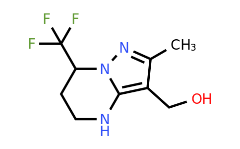 CAS 1000931-12-3 | [2-Methyl-7-(trifluoromethyl)-4H,5H,6H,7H-pyrazolo[1,5-a]pyrimidin-3-yl]methanol