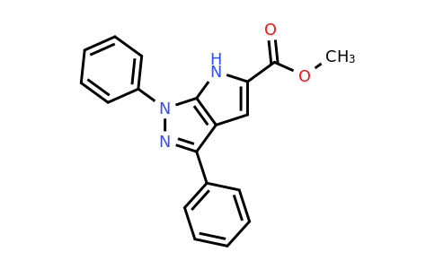CAS 1000931-16-7 | Methyl 1,3-diphenyl-1H,6H-pyrrolo[2,3-c]pyrazole-5-carboxylate