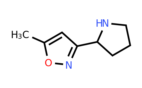 CAS 1000932-34-2 | 5-Methyl-3-(pyrrolidin-2-yl)isoxazole