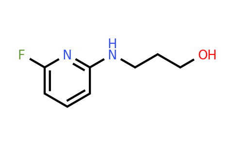 CAS 1000981-38-3 | 3-((6-Fluoropyridin-2-yl)amino)propan-1-ol