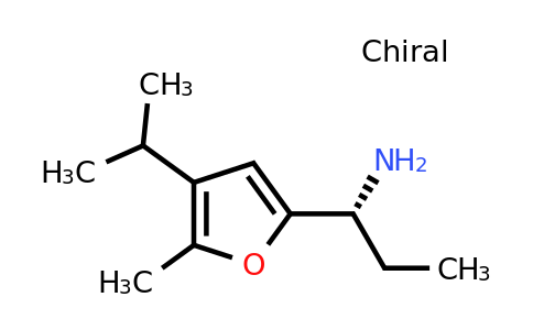 CAS 1000993-69-0 | (R)-1-(4-Isopropyl-5-methylfuran-2-yl)propan-1-amine