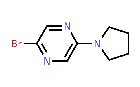 CAS 1001050-21-0 | 2-Bromo-5-(pyrrolidin-1-YL)pyrazine