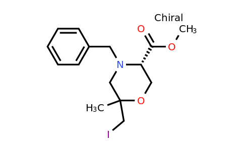 CAS 1001054-44-9 | (3S)-Methyl 4-benzyl-6-(iodomethyl)-6-methylmorpholine-3-carboxylate