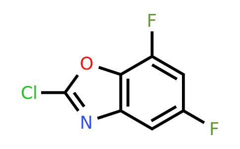 CAS 1001185-79-0 | 2-chloro-5,7-difluoro-1,3-benzoxazole