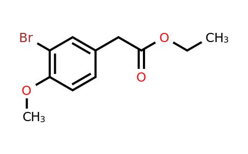 CAS 100125-96-0 | Ethyl 2-(3-bromo-4-methoxyphenyl)acetate