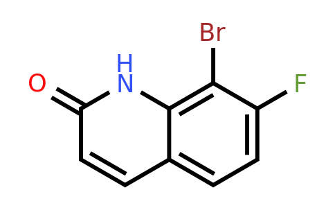 CAS 1001322-86-6 | 8-Bromo-7-fluoroquinolin-2(1H)-one