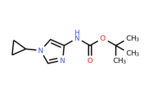 CAS 1001354-26-2 | tert-Butyl (1-cyclopropyl-1H-imidazol-4-yl)carbamate