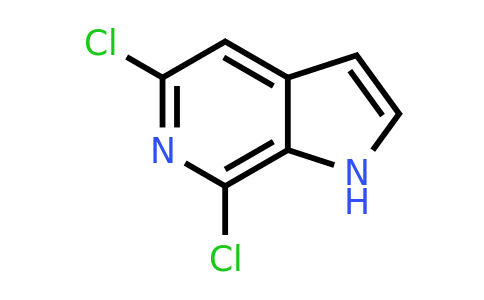 CAS 1001412-41-4 | 5,7-dichloro-1H-pyrrolo[2,3-c]pyridine