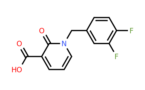 CAS 1001413-01-9 | 1-(3,4-Difluorobenzyl)-2-oxo-1,2-dihydropyridine-3-carboxylic acid