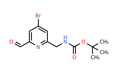 CAS 1001415-21-9 | Tert-butyl (4-bromo-6-formylpyridin-2-YL)methylcarbamate