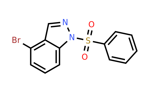 CAS 1001415-32-2 | 4-Bromo-1-(phenylsulfonyl)-1H-indazole